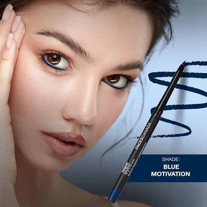 Faces Canada Magneteyes Waterproof Color Kajal - Blue Motivation 01