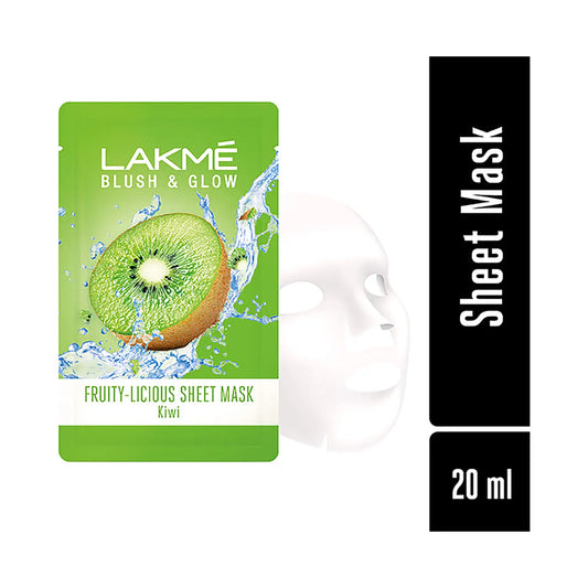 Lakme Blush & Glow Kiwi Sheet Mask 25ml