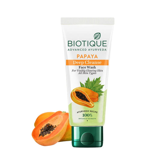 Biotique Papaya Deep Cleanse Facewash 100ml - You GorgeousFace Wash