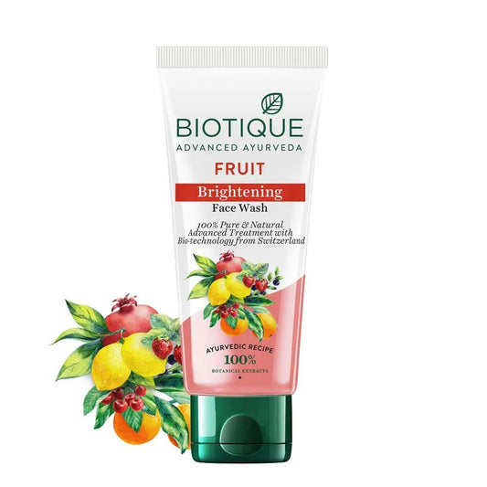 Biotique Pure & Natural Fruit Brightening Face Wash - 100 ml - You GorgeousFace Wash