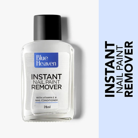 Blue Heaven Instant Nail Paint Remover 28ml (Pack Of 2) - You GorgeousMakeup Accessory