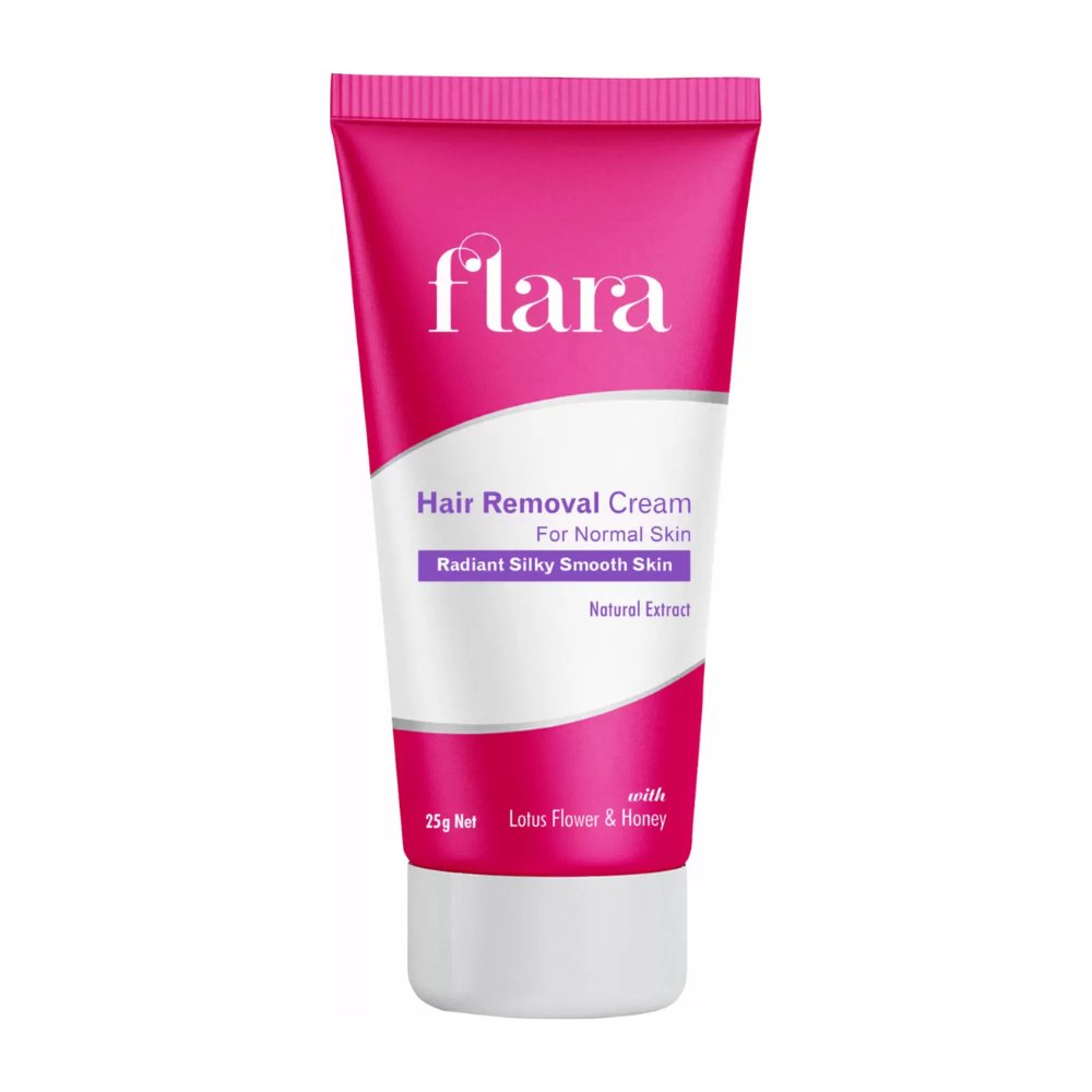 FLARA Hair Removal Cream Lotus Flower & Honey 50G Cream (25 g, Set of 2) - You GorgeousHair Remover