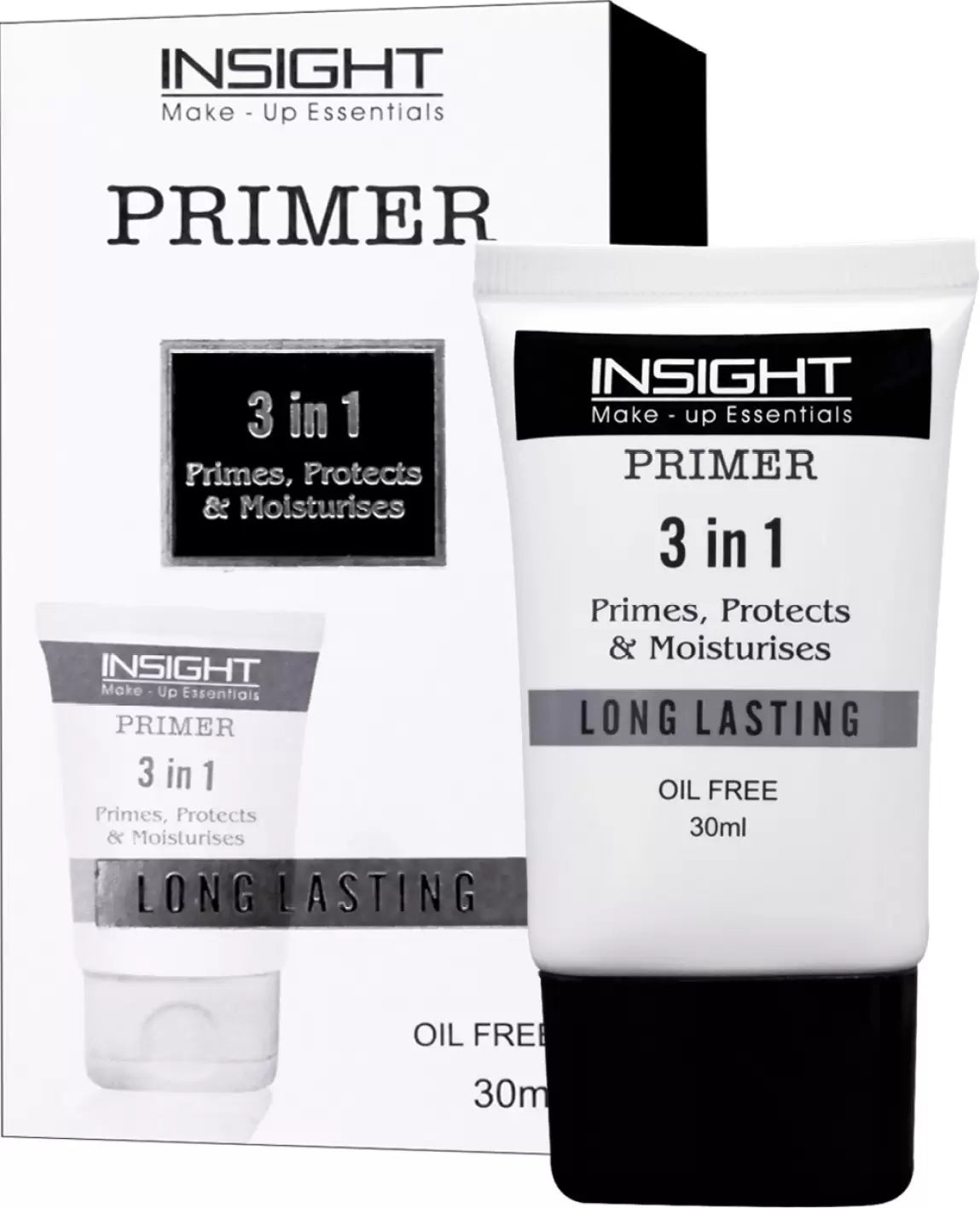 Insight 3 In 1 Oil Free Advance Primer - 30 ml Transparent - You GorgeousFace Primer & Foundation