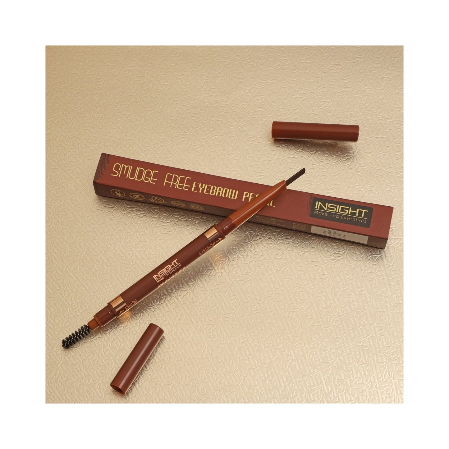 Insight Cosmetics Smudge Free Eyebrow Pencil - Brown 0.5g - You GorgeousEyebrow Pencel