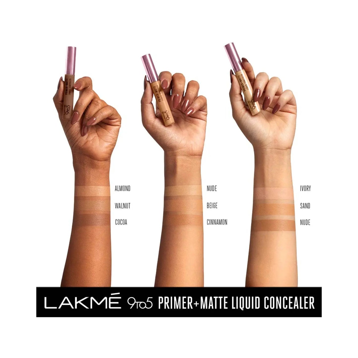 Lakme 9 To 5 Primer + Matte Liquid Concealer - 30 Cinnamon (5.4ml) - You GorgeousConcealer