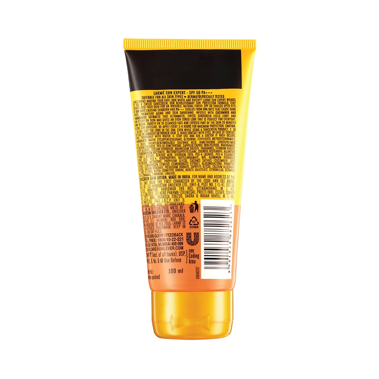 Lakme Sun Expert Tinted Sunscreen 50 SPF 100g - You GorgeousSunscreen