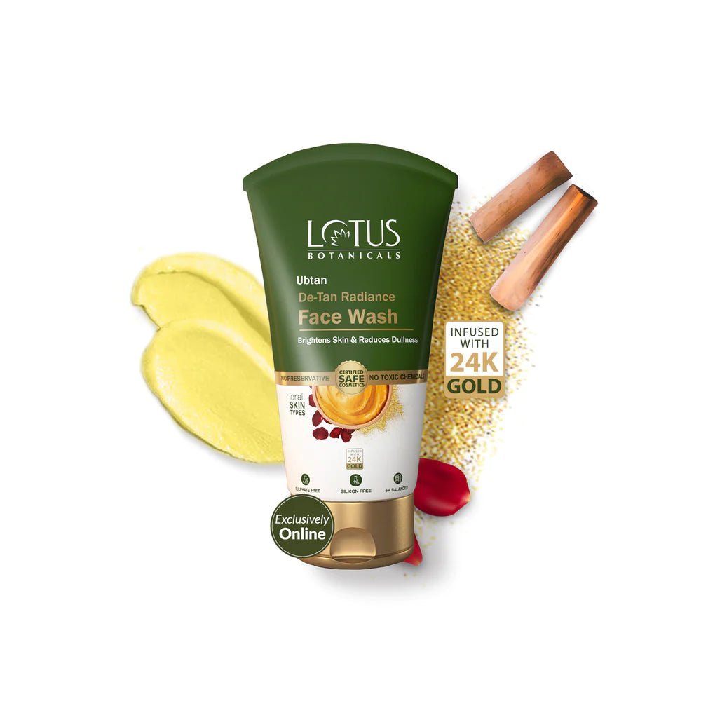 Lotus Botanicals Ubtan De-Tan Radiance Face Wash 100ml - You GorgeousFace Wash