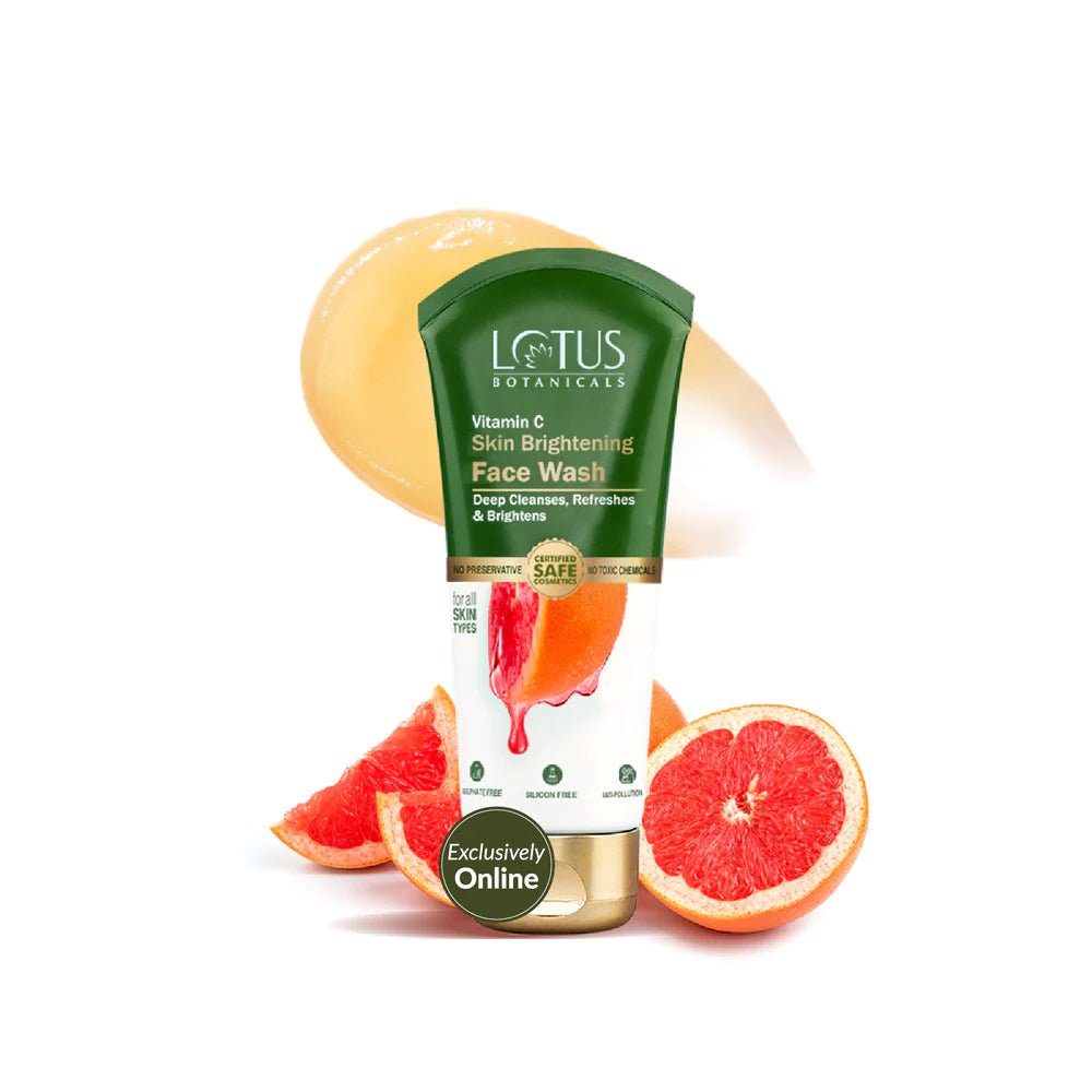 Lotus Botanicals Vitamin C Skin Brightening Face Wash 100ml - You GorgeousFace Wash