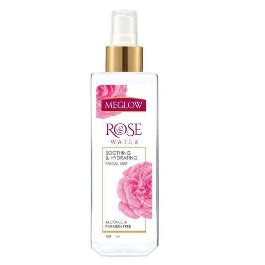 Meglow Pure & Natural Rose Water Spray for Face 100ml - You GorgeousRose Water