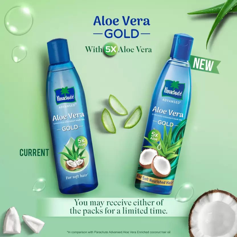 Parachute Advansed Aloe Vera Enriched Coconut Hair Oil 400 ml - You GorgeousHair Oil