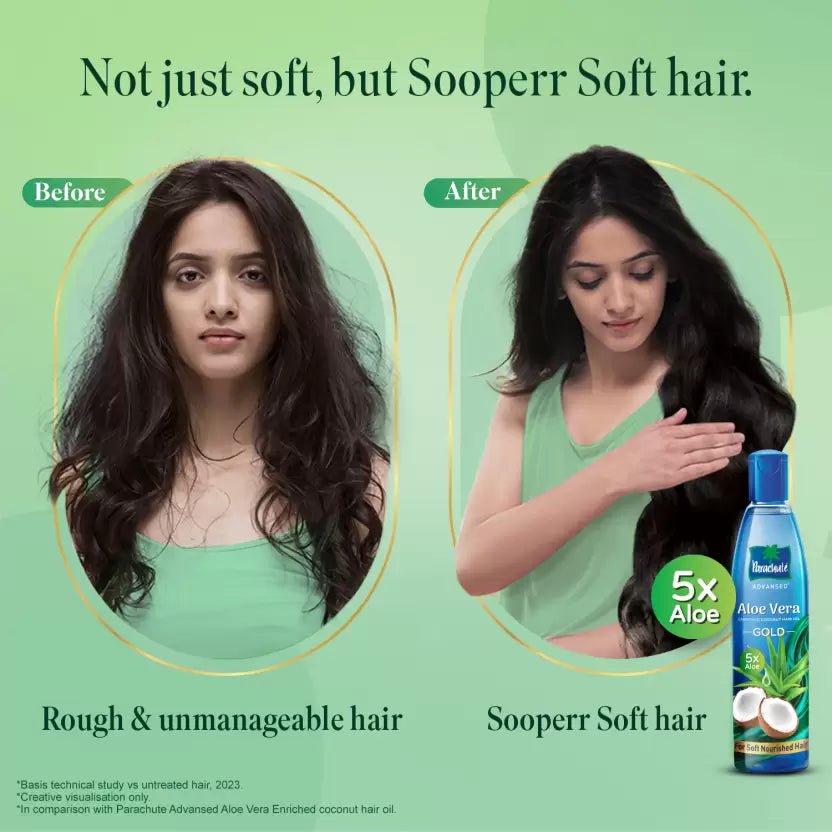 Parachute Advansed Aloe Vera Enriched Coconut Hair Oil 400 ml - You GorgeousHair Oil