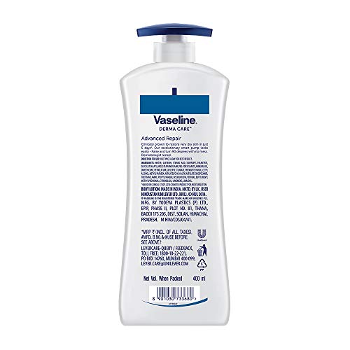 Vaseline Derma Care Advanced Repair Body Lotion 400ml - You GorgeousBody Lotion