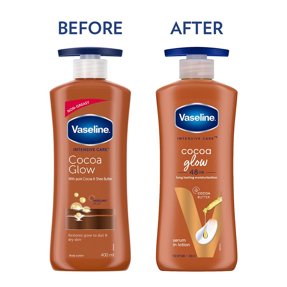 Vaseline Intensive Care Cocoa Glow Body Lotion 400 ml - You GorgeousBody Lotion