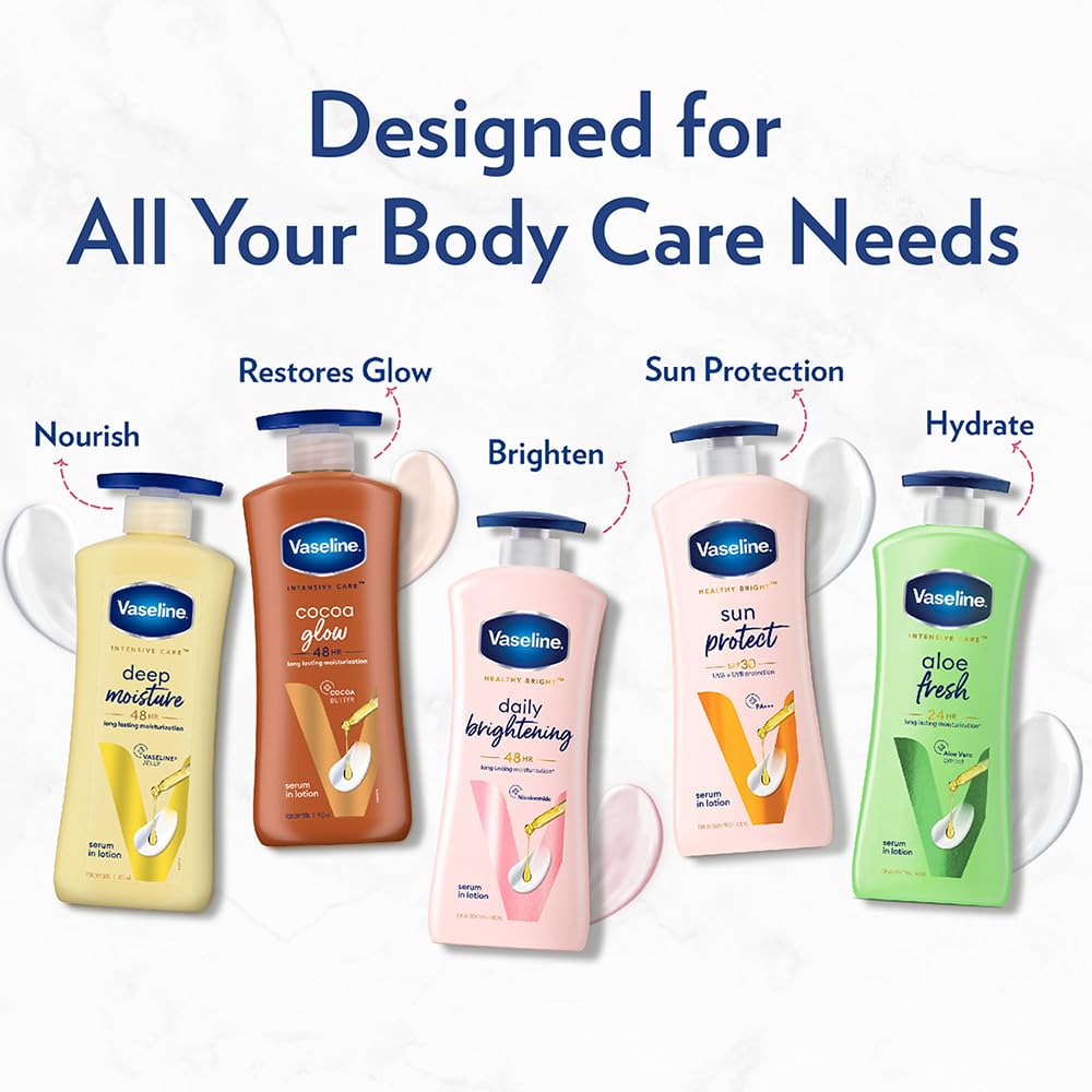 Vaseline Intensive Care Cocoa Glow Body Lotion 400 ml - You GorgeousBody Lotion