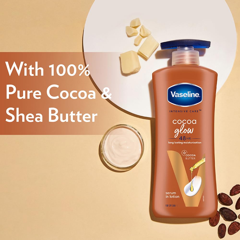 Vaseline Intensive Care Cocoa Glow Body Lotion 400 ml - You GorgeousBody Lotion