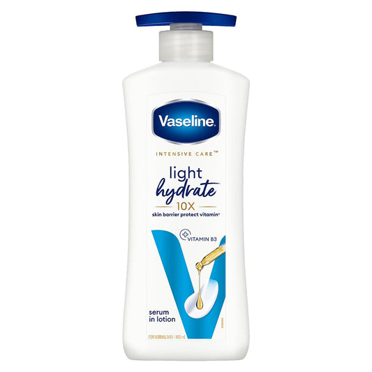 Vaseline Superlight & Non-Sticky Light Hydrate Serum In Lotion With Vitamin B3 400ml - You GorgeousBody Lotion