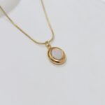 Golden Orb 2 in 1 18k Gold Plated Sphere Pendant Necklace