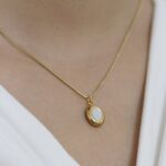 Golden Orb 2 in 1 18k Gold Plated Sphere Pendant Necklace