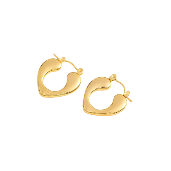 Modern Flow Heart Hoops