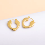 Modern Flow Heart Hoops