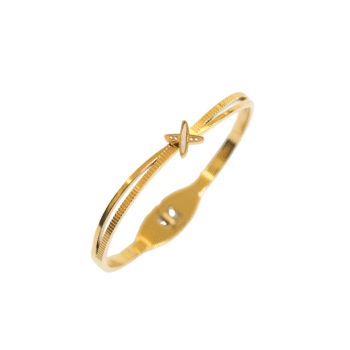 Criss-Cross Flex Bangle