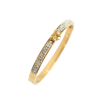 Bow Gold Cuff Bracelet