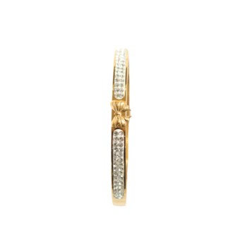 Bow Gold Cuff Bracelet