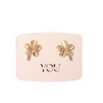 Lucky Clover Crystal Earrings