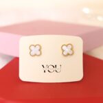 Golden Square Elegance Earrings