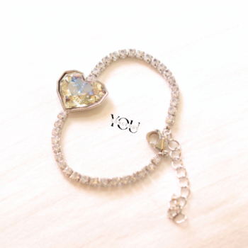 Heart Crystal Bracelet