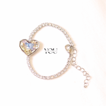 Heart Crystal Bracelet