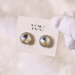 Yougorgeous Anti-Tarnish Dazzling Halo Stud Earrings