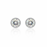 Yougorgeous Anti-Tarnish Dazzling Halo Stud Earrings