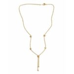 YouGorgeous™ 18K Gold Plated Anti-Tarnish Celestial Star Y-Chain Necklace – 316L Stainless Steel Waterproof & Hypoallergenic Premium Jewellery Birthday Anniversary Gift for Women Girls