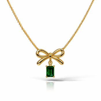 yougorgeous-emerald-green-zirconia-bow-pendant-necklace-gold