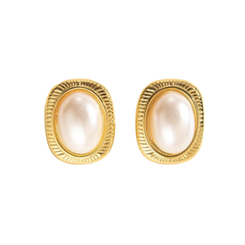 yougorgeous-vintage-oval-pearl-ribbed-gold-stud-earrings