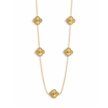 yougorgeous.in/products/clover-four-leaf-station-necklace-gold-plated-anti-tarnish