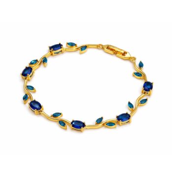 yougorgeous.in/products/royal-blue-crystal-vine-bracelet-gold-plated-anti-tarnish