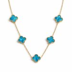 yougorgeous.in/products/turquoise-clover-station-necklace-gold-plated-anti-tarnish