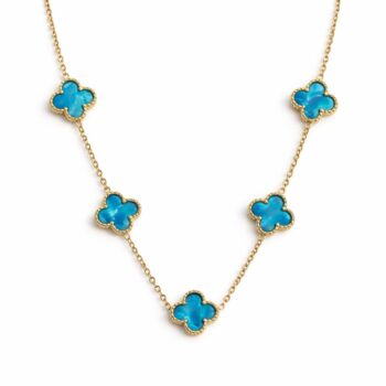 yougorgeous.in/products/turquoise-clover-station-necklace-gold-plated-anti-tarnish