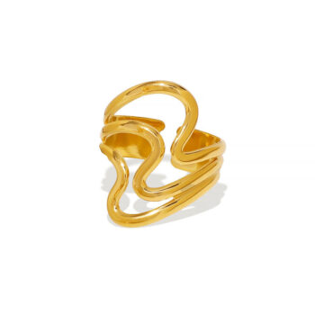 yougorgeous-gold-ethereal-wave-adjustable-statement-ring