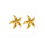 YouGorgeous™ 18K Gold Plated Golden Starfish Stud Earring