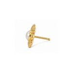 18K Gold Plated Pearl Earrings