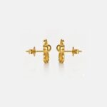 18K Gold Plated Flower Earrings