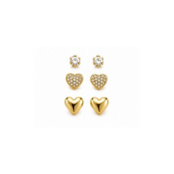 18K Gold Plated Earring Set