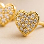 18K Gold Plated Earring Set