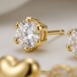 18K Gold Plated Earring Set