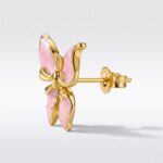 18K Gold Plated Butterfly Earrings