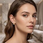 18K Gold Plated Butterfly Earrings