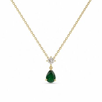 yougorgeous.in/products/emerald-pear-drop-necklace-gold-plated-anti-tarnish